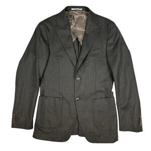 Frislid Trend Super 120's Wool Sport Coat Brown Size 46 EU | 38 US